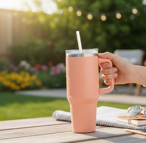 Stanley Cups Peach Extra Large Insulated Travel Mug (1200ml - 1 Pc)