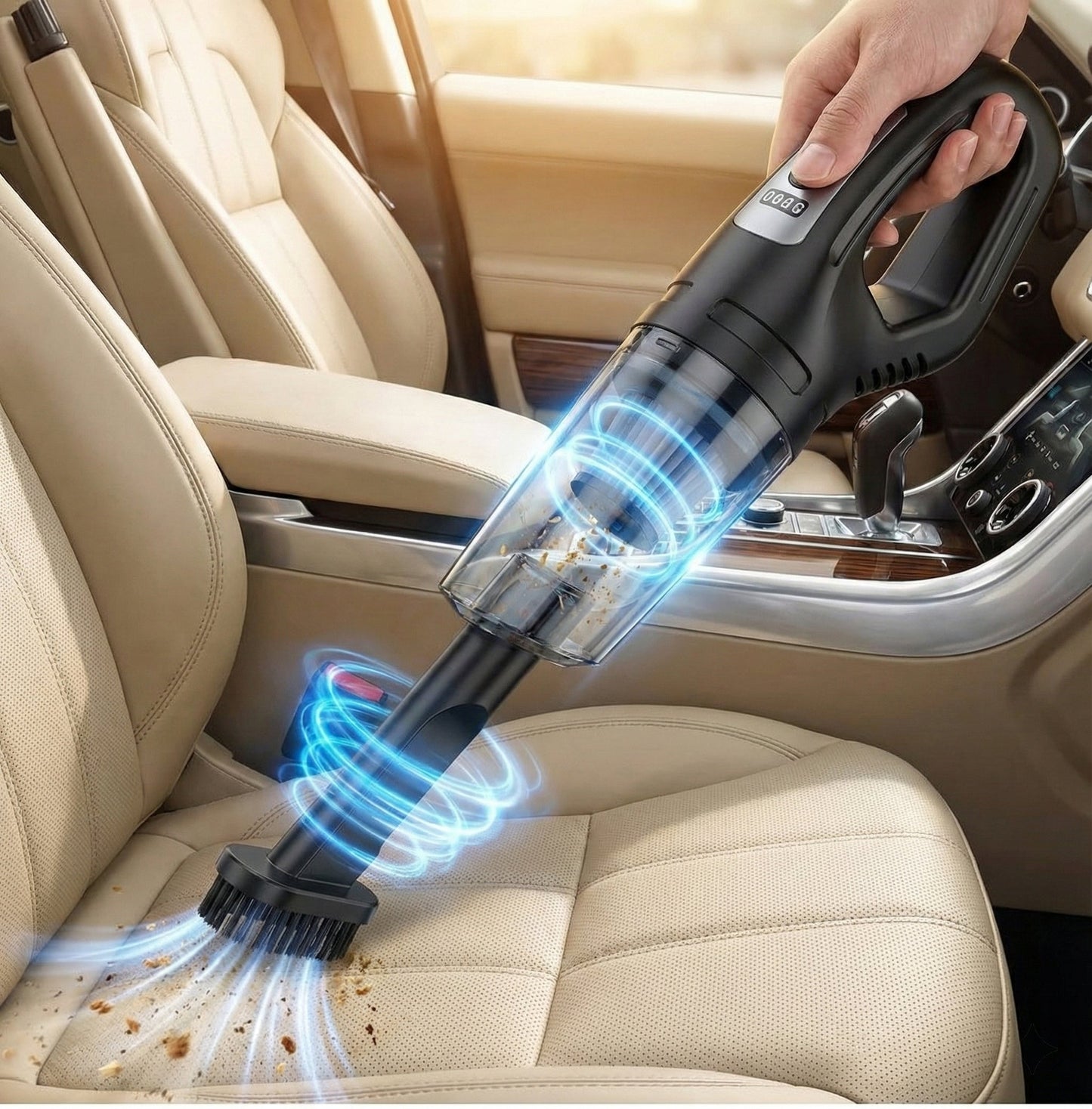 Wireless & Handheld Car Vacuum Cleaner Wukusy