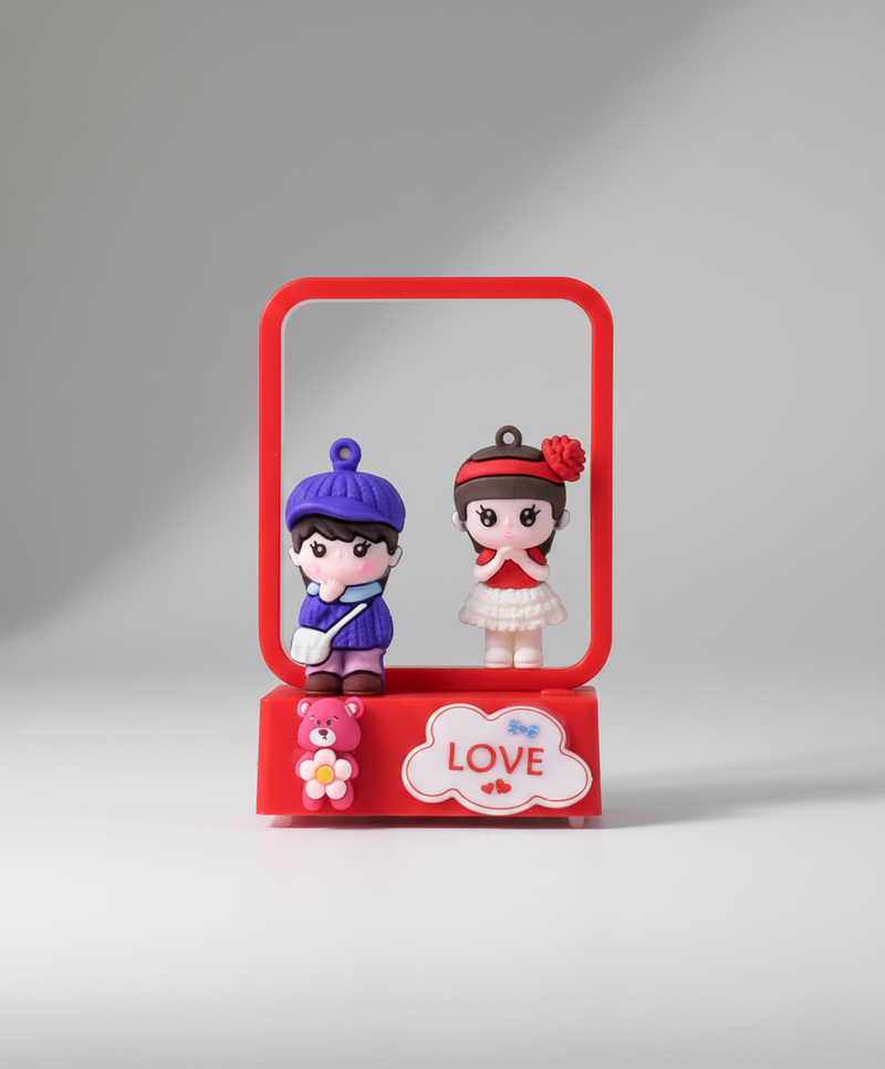 Decorative Love Couple LED Figurine Light Wukusy
