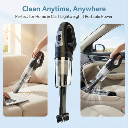 Wireless & Handheld Car Vacuum Cleaner(2 in 1 Dust Buster Set)