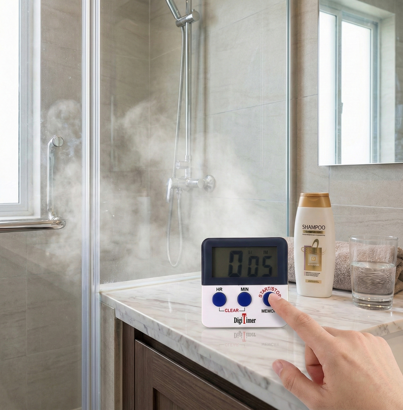 Digital Kitchen Timer with Alarm & Magnetic Stand