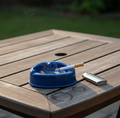 Oblivion Dark Blue Plastic ashtray (1 Pc)