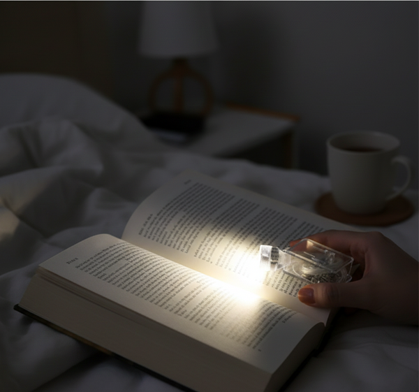 Portable Transparent Clip Light