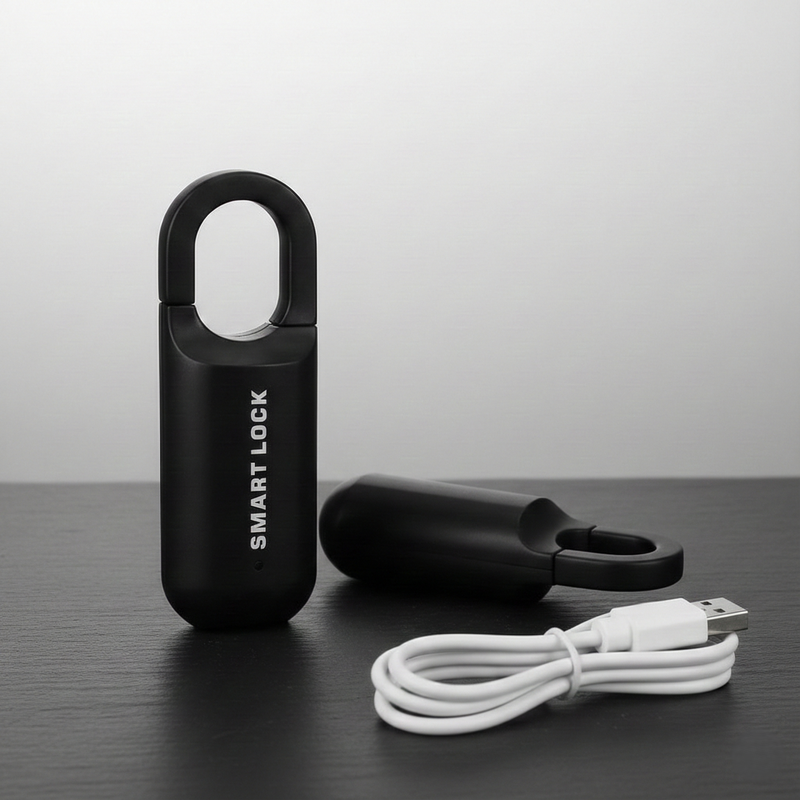 USB Rechargeable Fingerprint Padlock