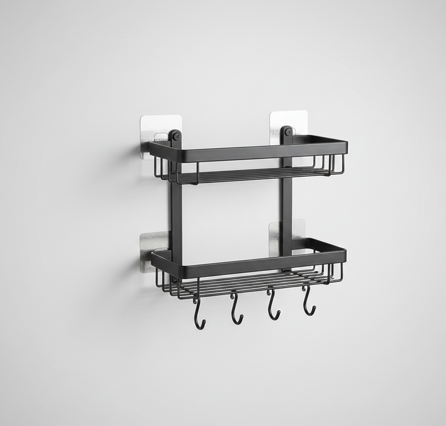 Shower Shelf Rack 3 In 1