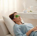 Cold Eye Mask With Stick-on Straps