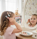 Mini Claw Hair Clips Set For Girls
