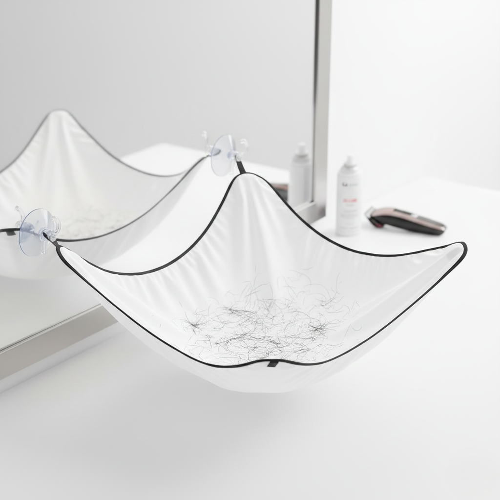 Beard Apron Hair Catcher Bib for Shaving & Grooming