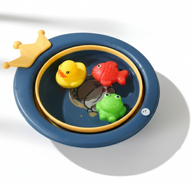 Cartoon Baby Foldable Wash Basin