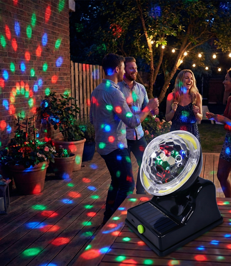 Solar Multi-Mode Party Disco Light