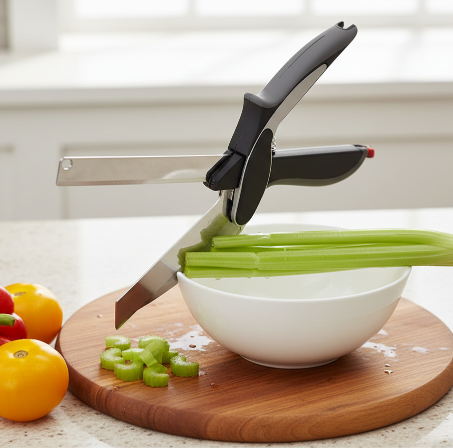 4-in-1 Multi-Functional Kitchen Smart Cutter and Chopper