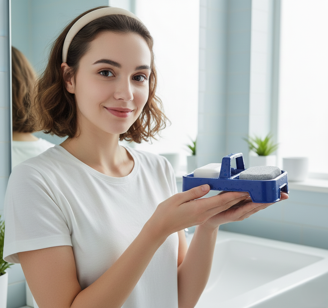 2 in 1 Plastic Soap Case Wukusy