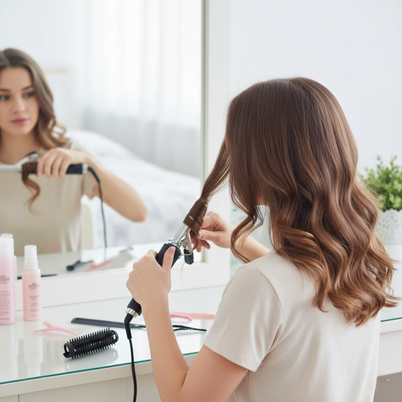 Hair Curling Iron Rod for Women
