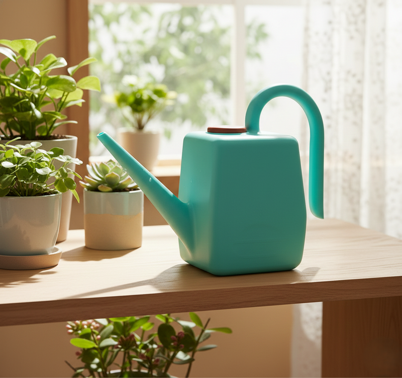 2L Heavy-Duty Plastic Watering Can