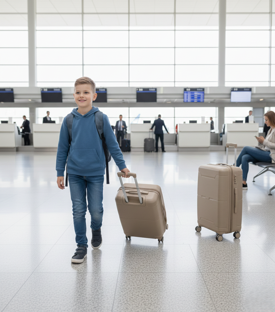 Hard-shell Trolley Luggage Set