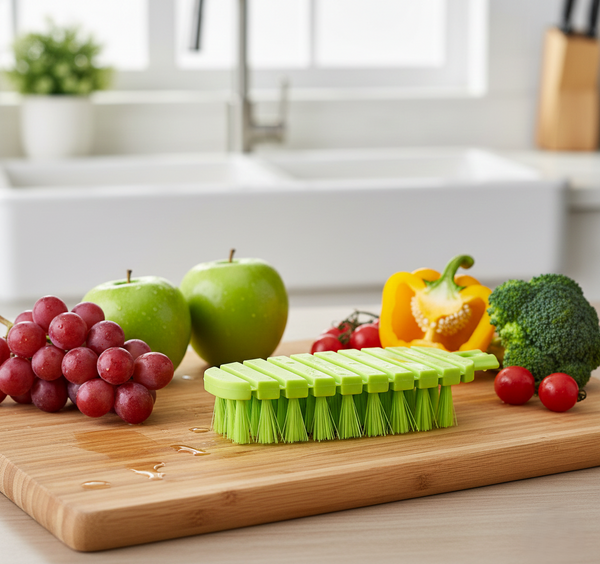 Plastic Fruit Vegetable Brush