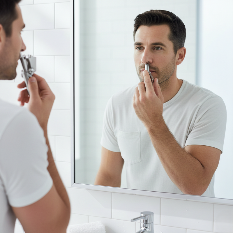 Stainless Steel Painless Nose Hair Remover
