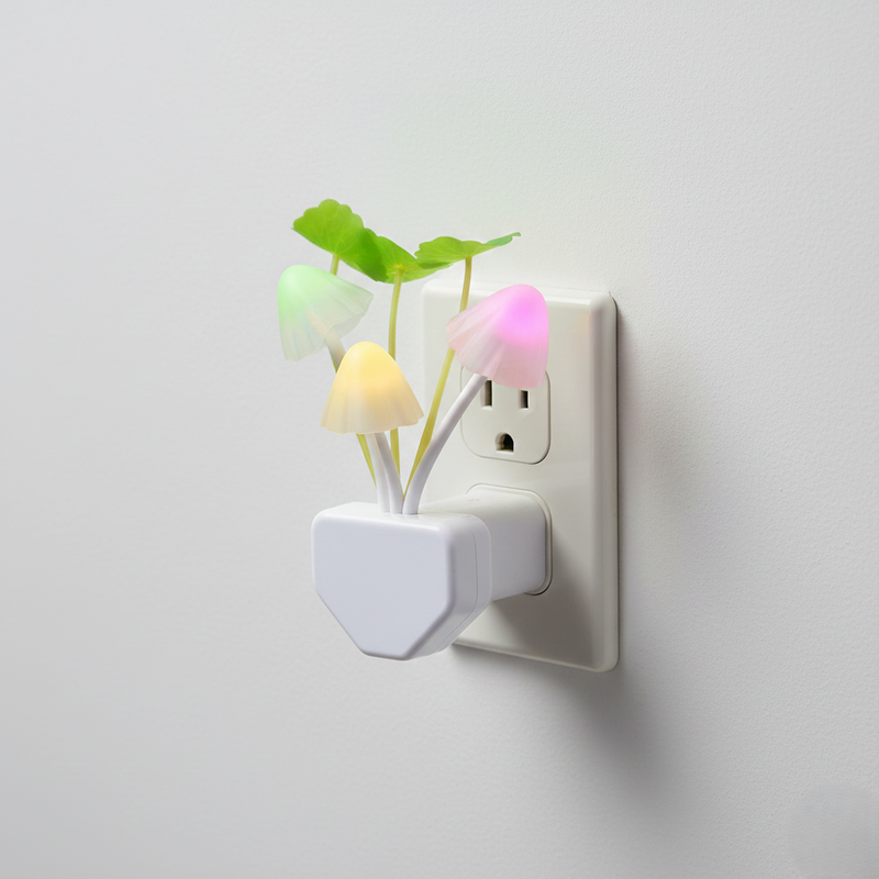 Night Light Mushroom Lamp