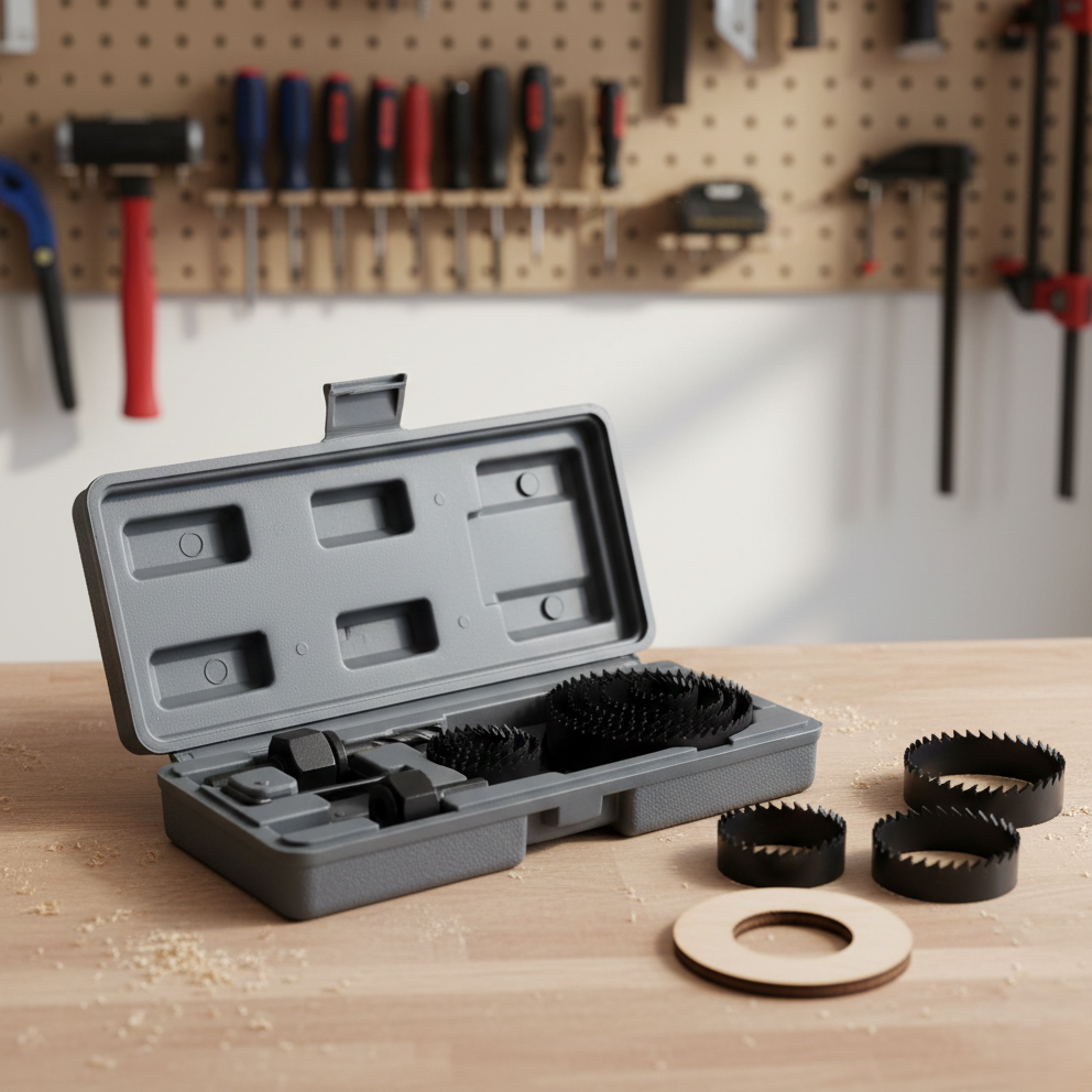 12 Pc Hole Saw Kit