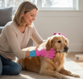 Rubber Pet Grooming Glove