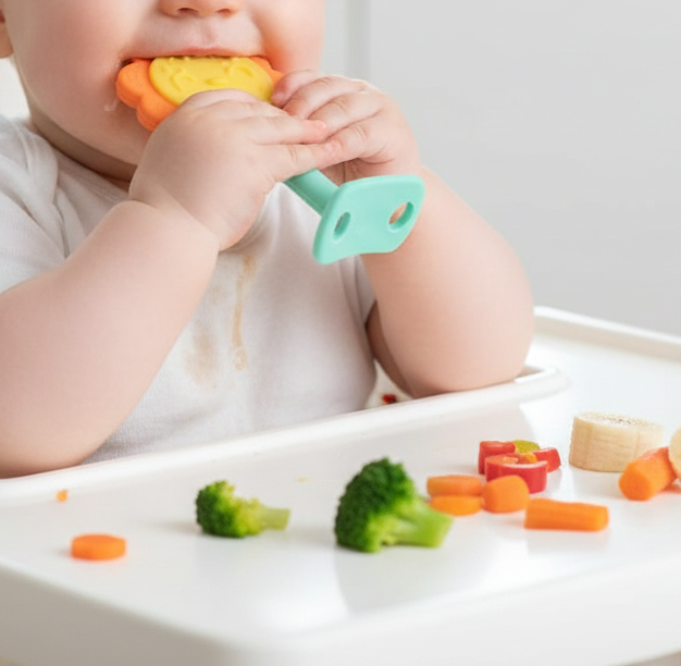 Baby Teether - Food-Grade Sunflower Design