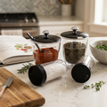 Condiment Spice Jar Set Wukusy