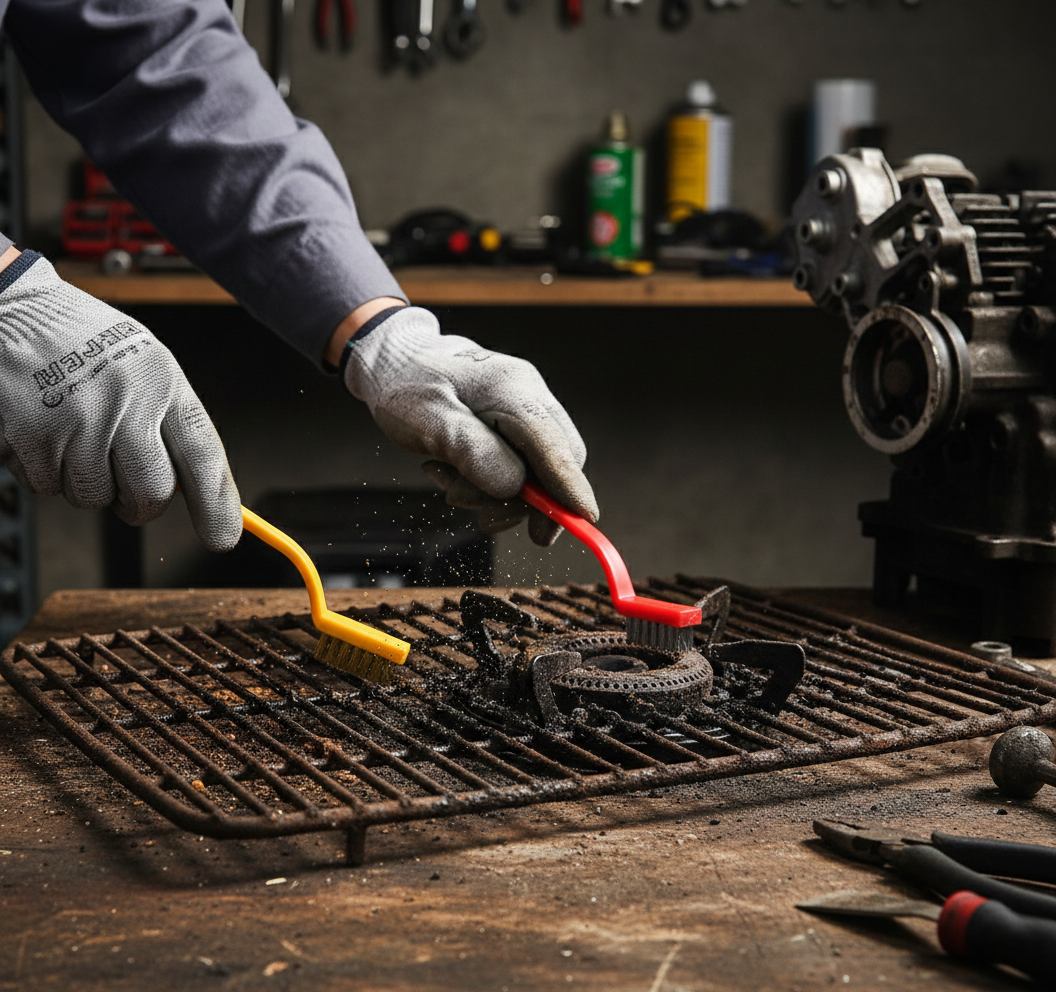 3 Pc Mini Wire Brush Set