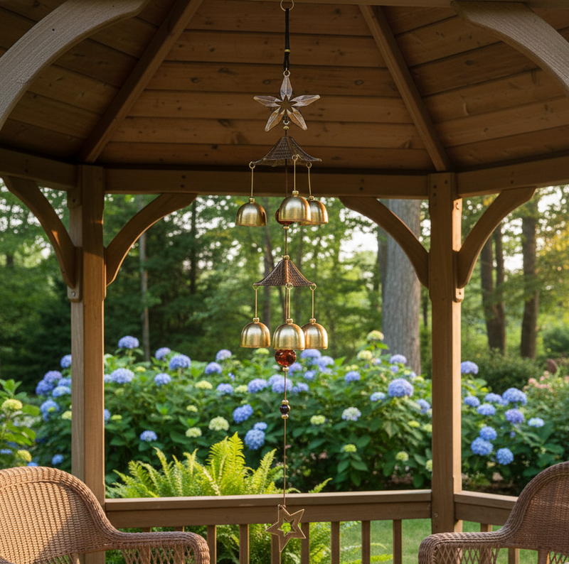 Home Decor Wind Chimes Outdoor Hanging (1 Pc)