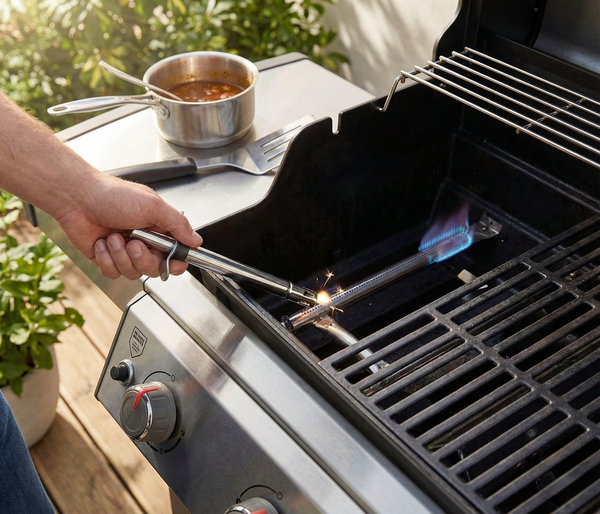 Stainless Steel Electronic Gas Lighter