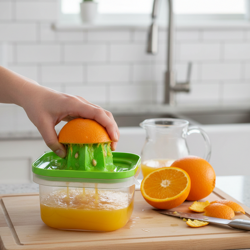 Apex Manual Hand Press Orange Juicer (1 Pc)