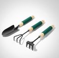 Garden Tool Kit - Cultivator, Trowel, Transplanter