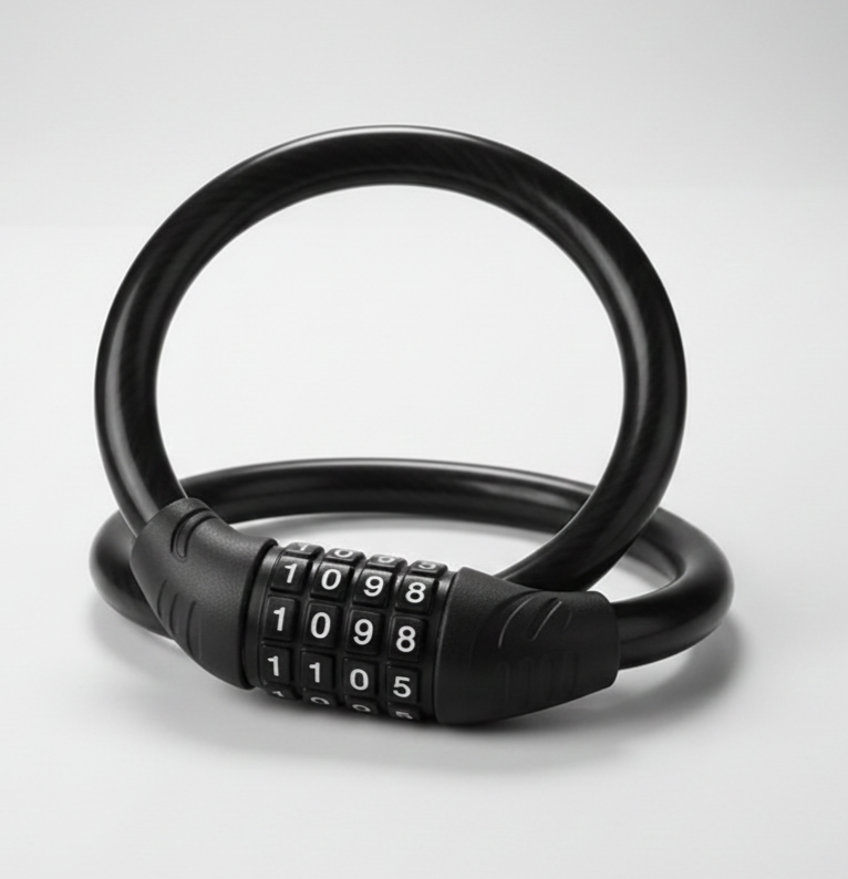 Bike Lock Cable Resettable Cable Lock