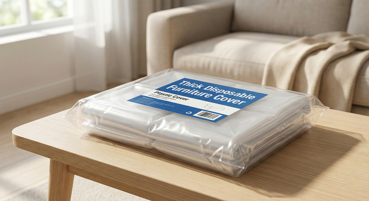 Thick Disposable Plastic Furniture Cover