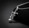 Hanuman Ji Pendant With Gada