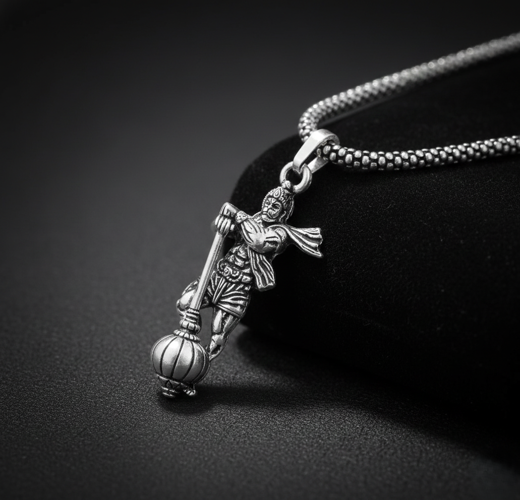 Hanuman Ji Pendant With Gada