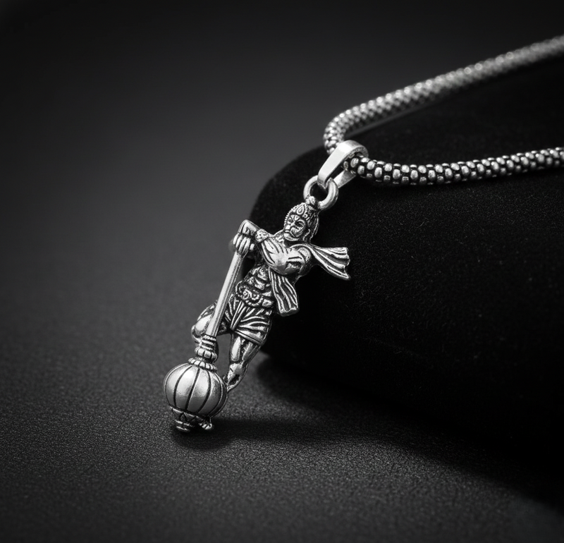 Hanuman Ji Pendant With Gada