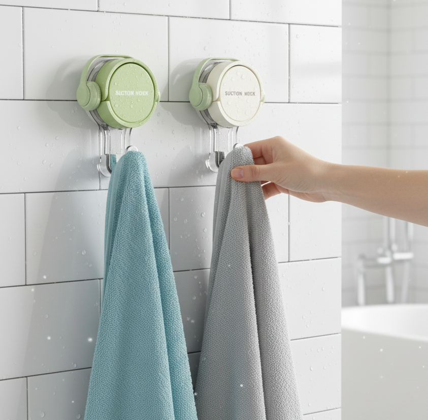 Suction Wall Hooks for Towel