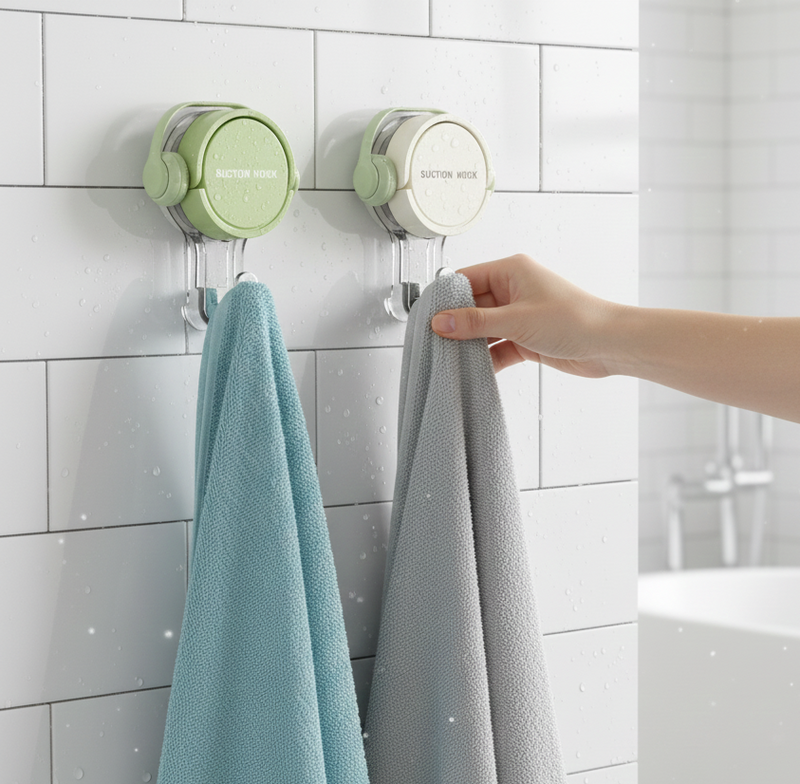 Suction Wall Hooks for Towel