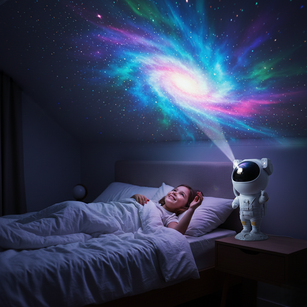Astronaut Galaxy Projector Night Lamp
