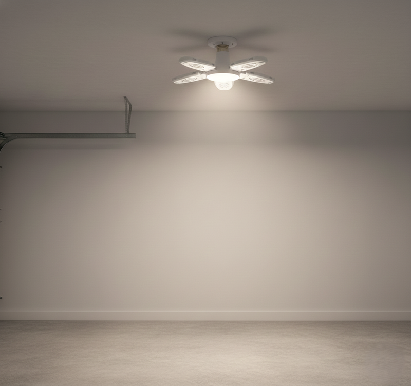 Fan Blade Foldable LED Bulb Wukusy