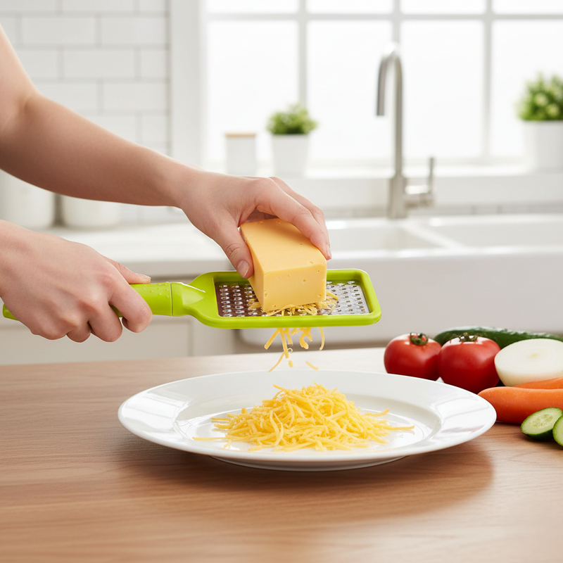 Stainless Steel Vegetables & Fruits Shredder (Cheese Grater)