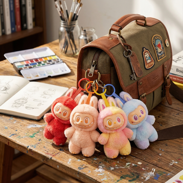 Labubu doll Keychain Wukusy