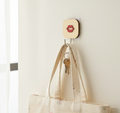 Wooden Cartoon Wall Hook , Adhesive Wall-Mounted Hook (1 Pc)