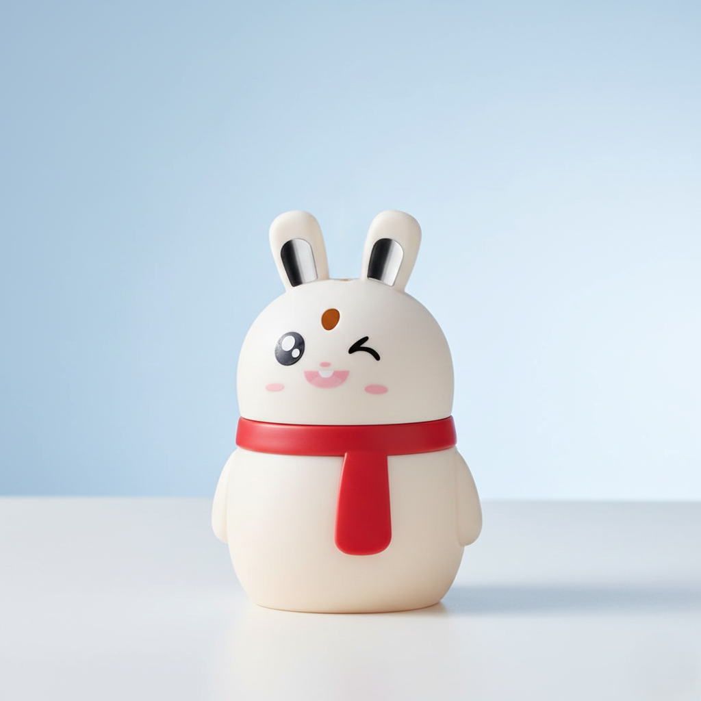 Rabbit Shape Toothpick Dispenser, Press-Style Automatic Holder