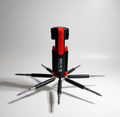 8 In 1 Multi function Screwdriver Kit With Led Portable Torch