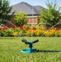360Â° Rotating 3 Arm Lawn Sprinkler for Garden & Yard Irrigation