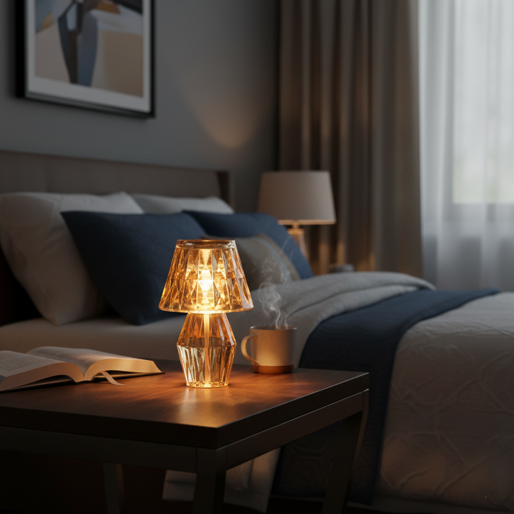Simple Crystal Candle Lights Wukusy