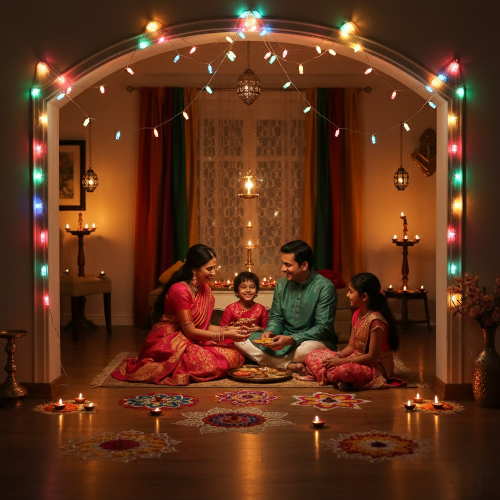 Multi color LED String Lights