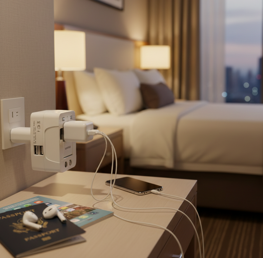 All-in-One USB Travel Adapter