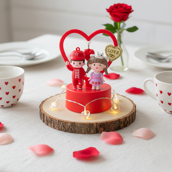 Romantic Couple Showpiece